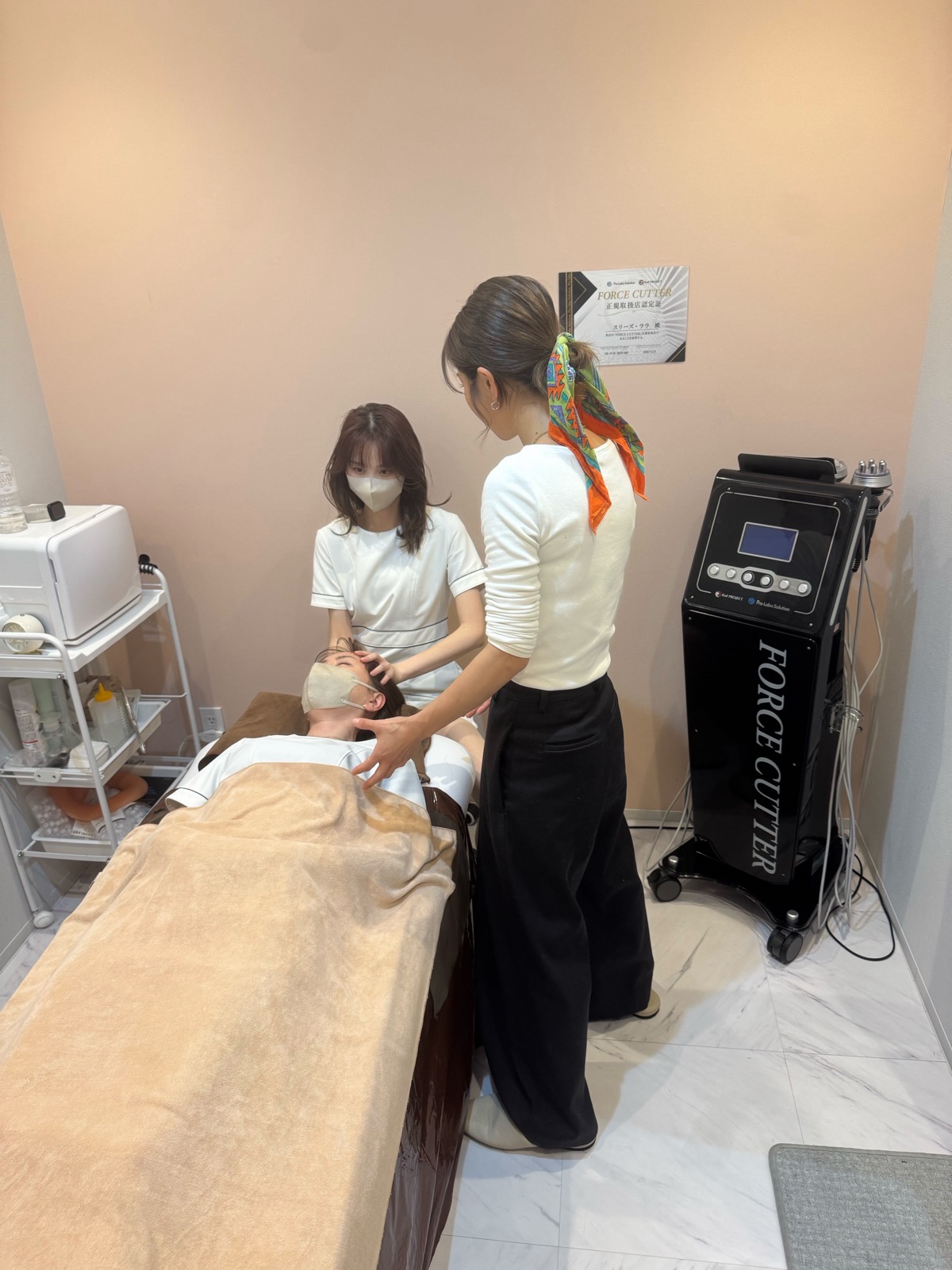 実技指導の様子